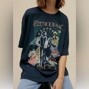 Daydreamer Fleetwood Mac Rumors Charcoal Tee size OS